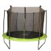 Батут DFC Jump 8ft складной, c сеткой, цвет apple green