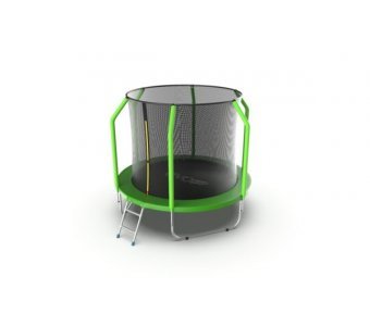 Батут с внутренней сеткой Evo Jump Cosmo 8ft (Green)