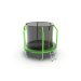 Батут с внутренней сеткой Evo Jump Cosmo 8ft (Green)