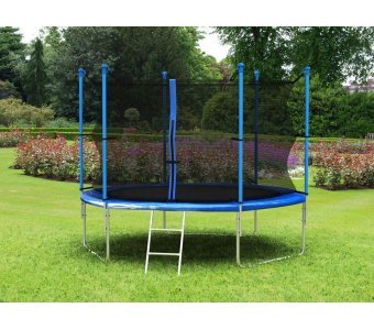 Батут Diamond fitness internal 8 FT (244 см) с защитной сеткой и лестницей