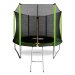 Батут Arland 8ft с внешней страховочной сеткой и лестницей (Light green)