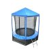 Батут Optifit Like blue 8ft с синей крышей