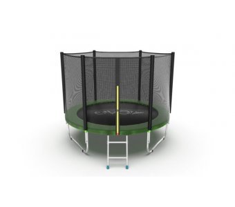 Батут с внешней сеткой Evo Jump External 8ft (Green)