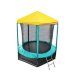 Батут Optifit Like green 6ft с желтой крышей