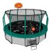 Батут Unix line Supreme Game 14 ft + Basketball (green)