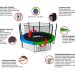 Батут Unix line 14 ft Classic (inside)