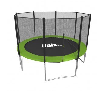 Батут Unix line Simple 8 ft Green (outside)
