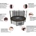 Батут Unix line 8 ft Black&Brown (inside)