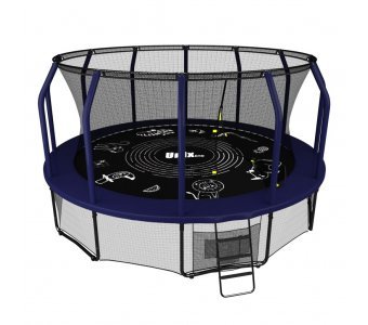 Батут Unix line Supreme Game 12 ft (blue)