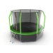 Батут с внутренней сеткой Evo Jump Cosmo 12ft (Green) + нижняя сеть