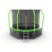 Батут с внутренней сеткой Evo Jump Cosmo 12ft (Green) + нижняя сеть