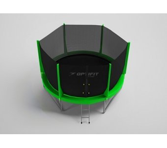 Батут Optifit Jump 14ft зеленый