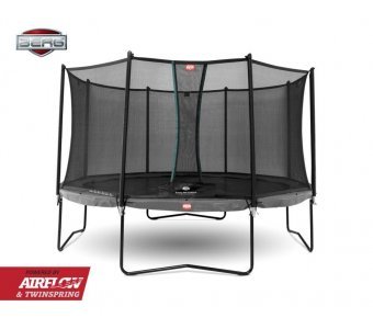 Батут Berg Champion 330 (серый) с защитной сеткой Comfort