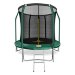 Батут Arland премиум 8ft с внутренней страховочной сеткой и лестницей (Dark green)