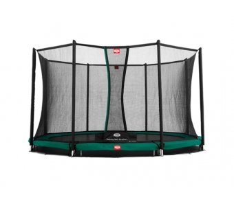 Батут Berg InGround Champion 330 (зеленый) с защитной сеткой Comfort