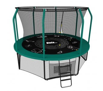 Батут Unixline Supreme Game 10 ft (green)