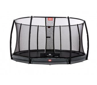 Батут Berg InGround Champion 330 (серый) с защитной сеткой Deluxe