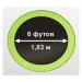 Батут Oxygen Fitness Standard 6 ft outside (Light green)