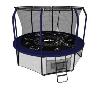 Батут Unix line Supreme Game 8 ft (blue)