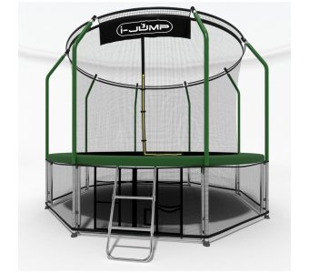 Батут i-Jump Elegant 8ft green