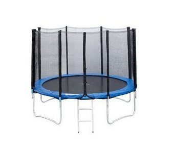 Батут Sport Elite 14FT с защитной сеткой и лестницей